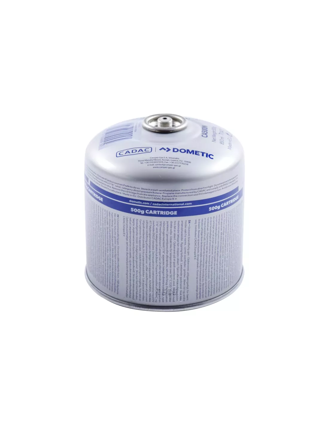 Cartouche de gaz filetée Cadac 500 g butane / propane EN417 CADAC -
