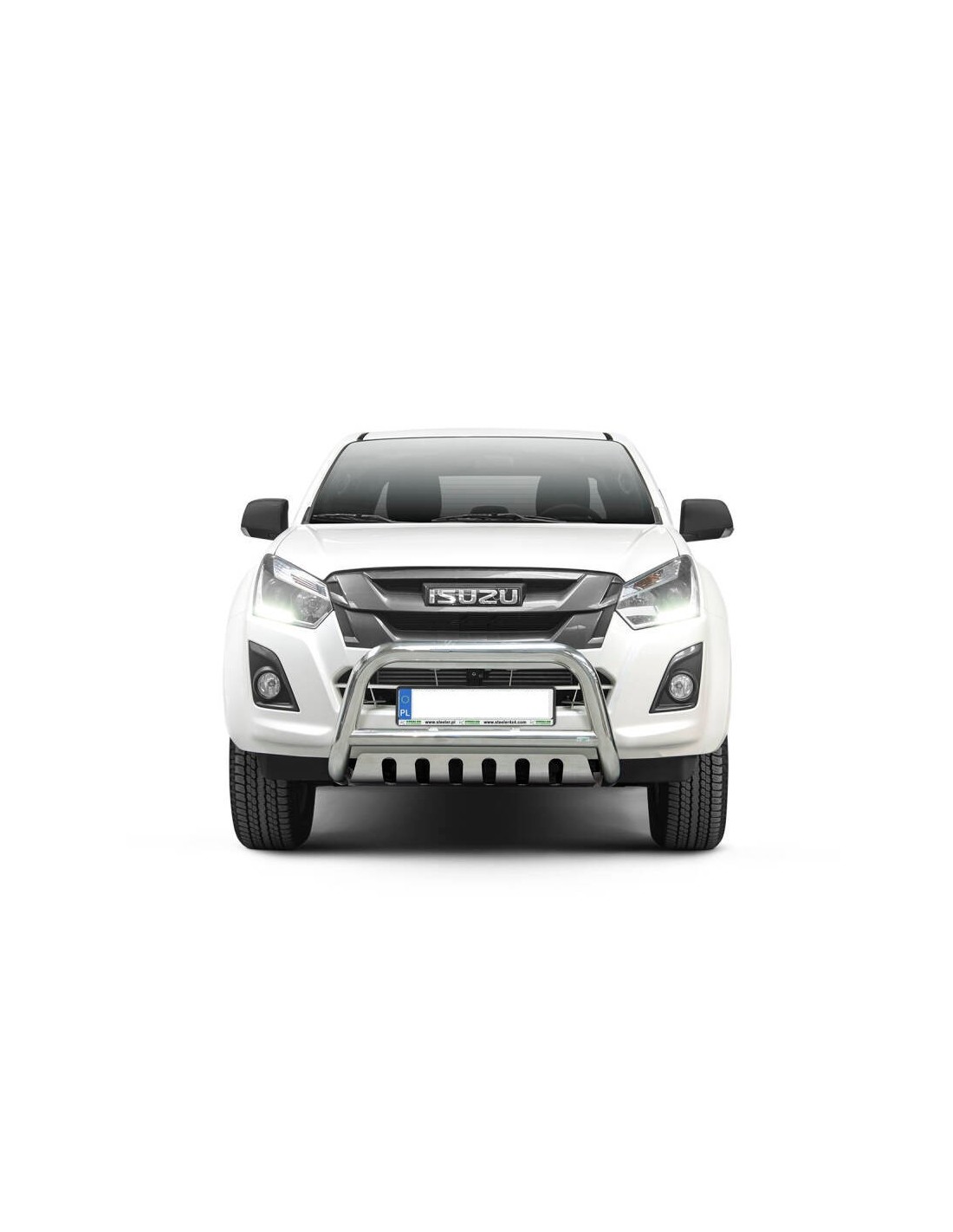 Pare buffle avec plaque de protection pour Isuzu D-Max