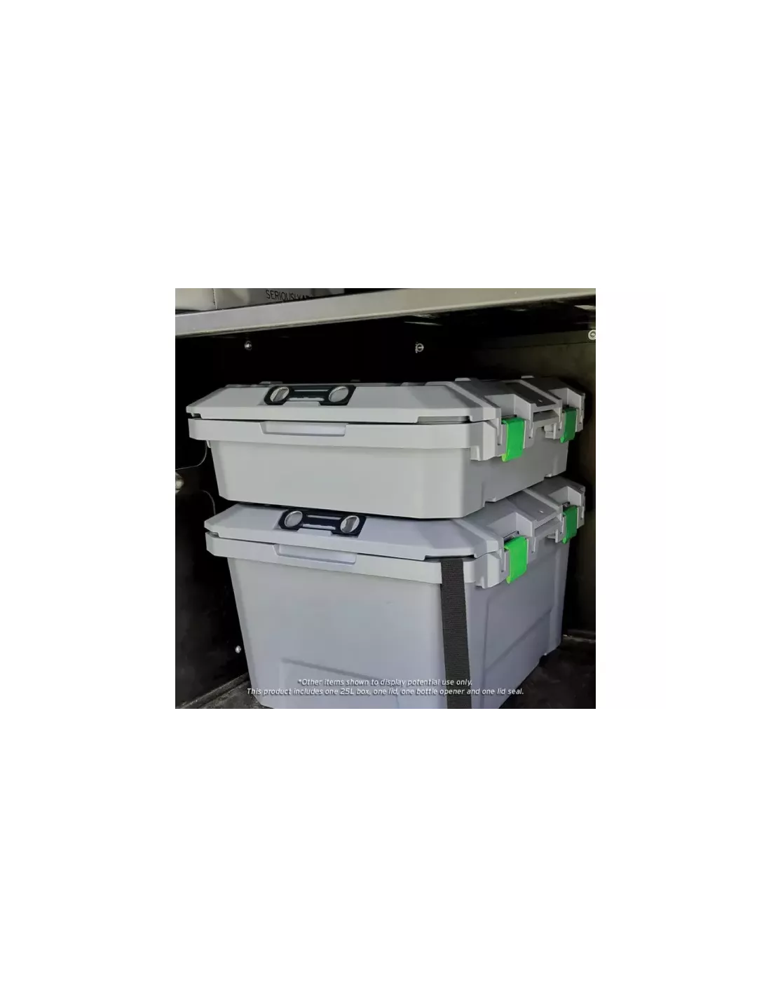Caisse overland outdoor grise Tred GT 25L TRED - accessoire 4x4