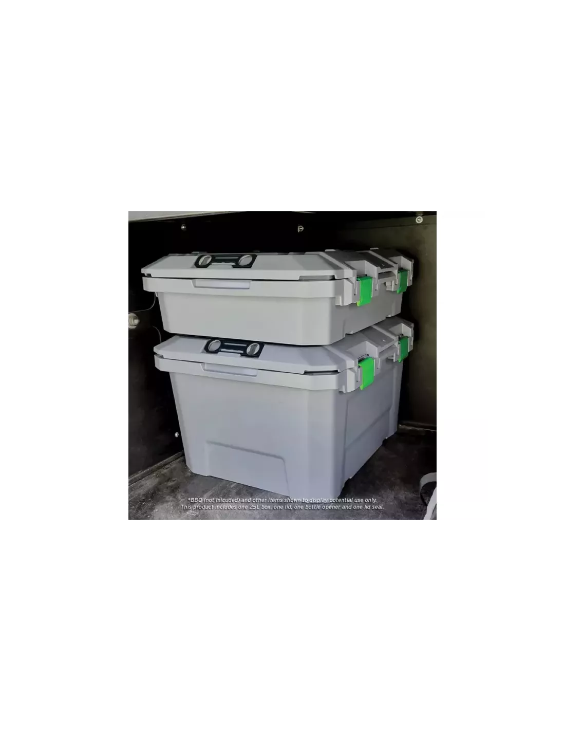 Caisse overland outdoor grise Tred GT 25L TRED - accessoire 4x4