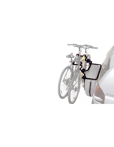 Porte vélos Rhino Rack - Fixation sur roue de secours (2 vélos) RHINO