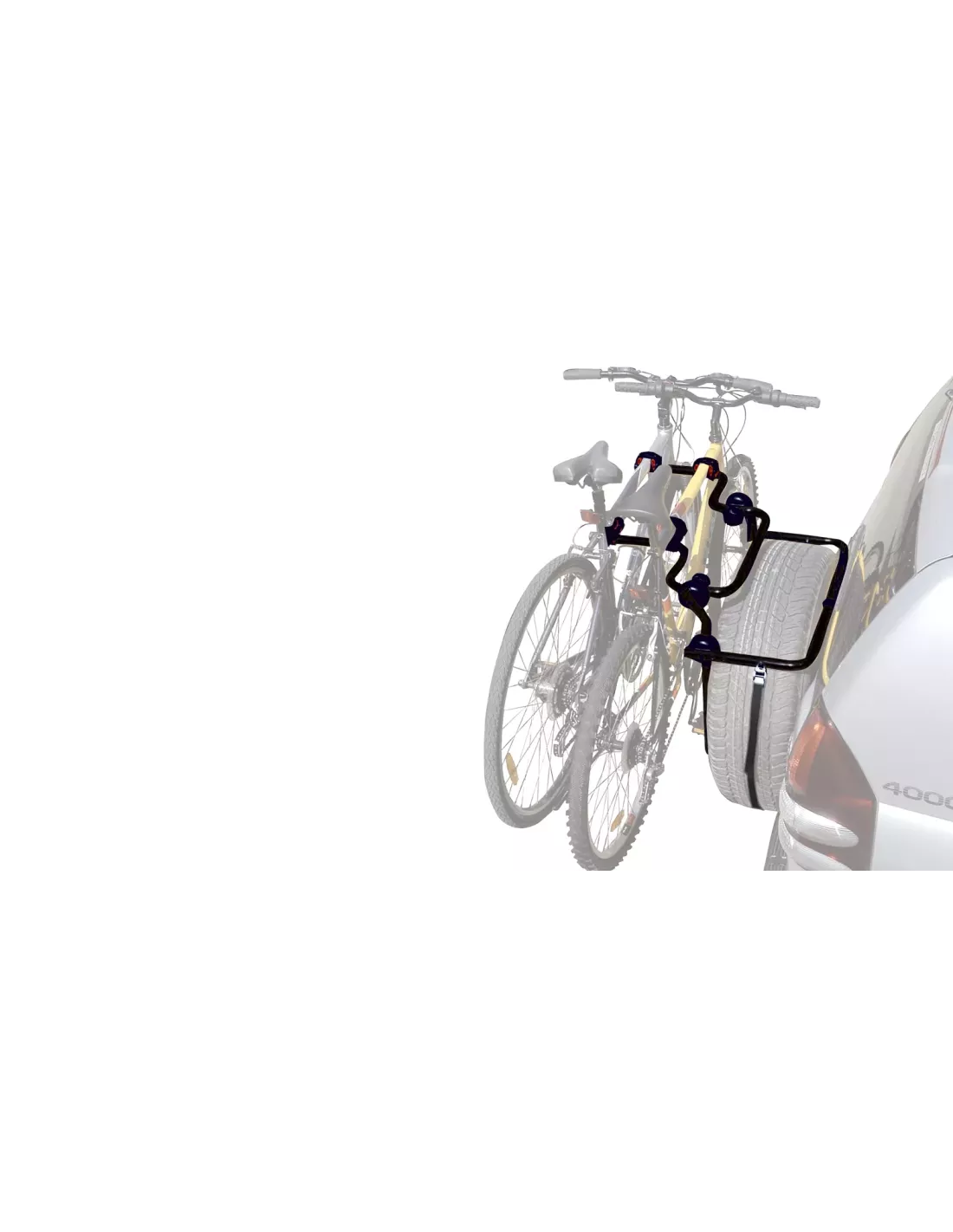 Porte vélos Rhino Rack - Fixation sur roue de secours (2 vélos) RHINO