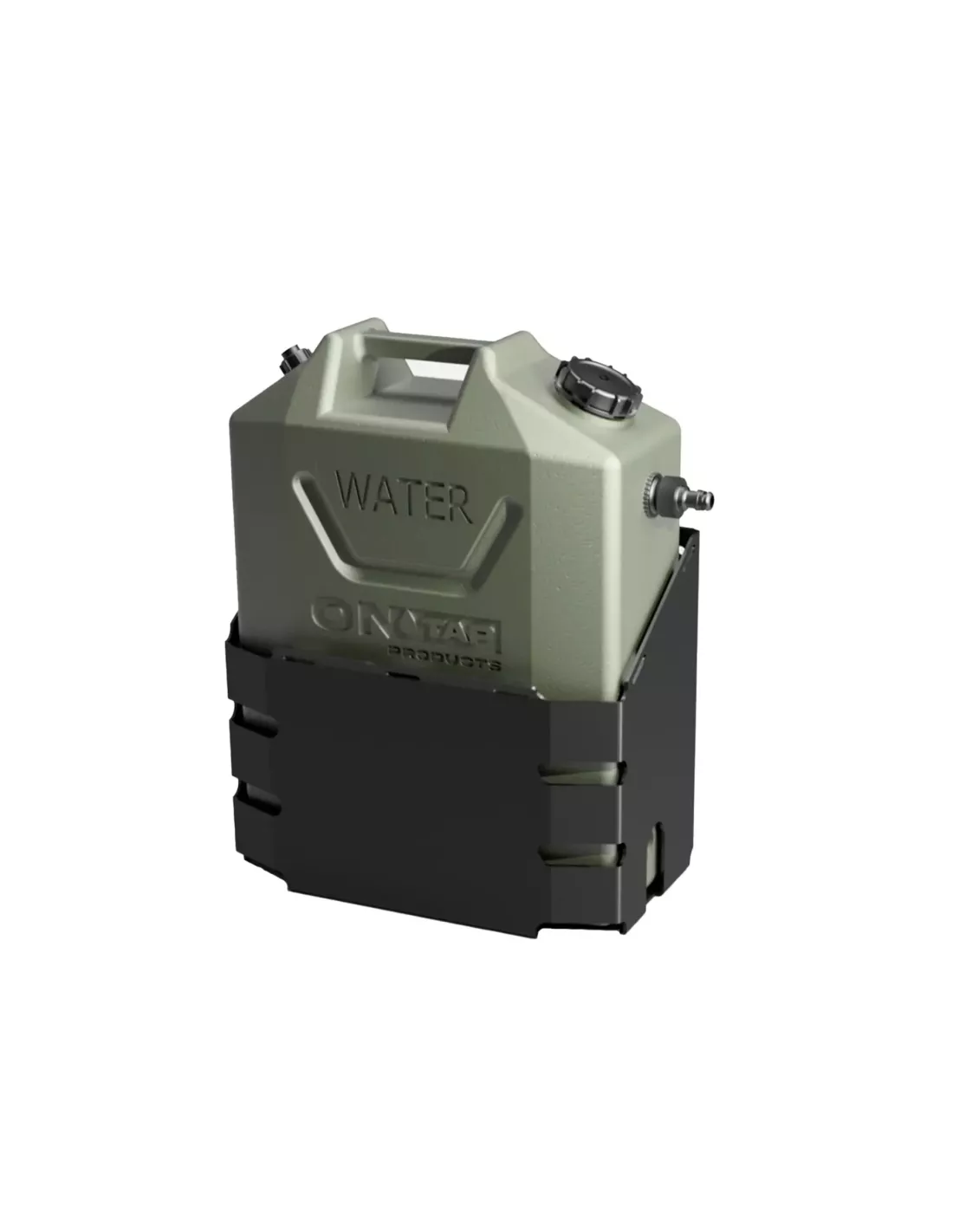 Support de Jerry Can 22L Ontap noir ONTAP - accessoire 4x4