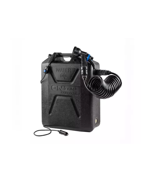 Douche portable Jerry Can 22L 12v Ontap noire ONTAP - accessoire 4x4