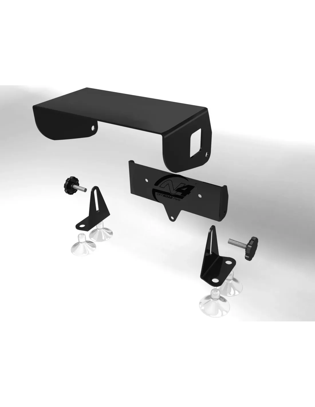 Support TERRATRIP aluminium noir - accessoire