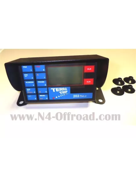 Support Terratrip V4 & V5 alumium noir avec ventouses