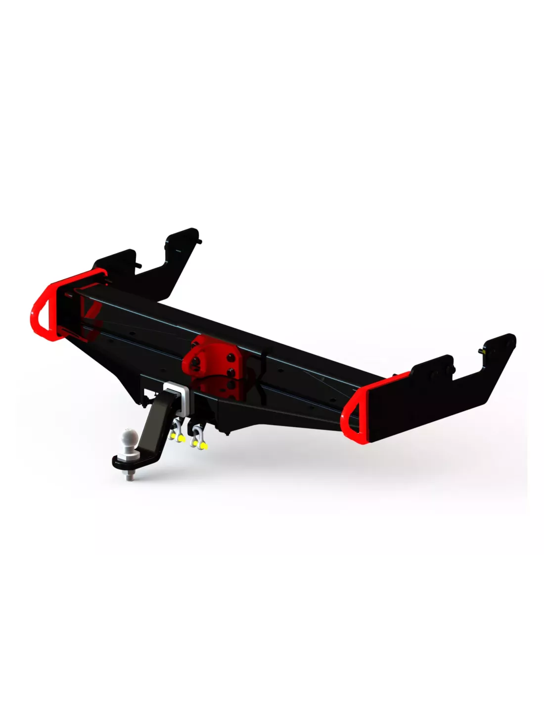 Attelage spécifique avec carré 50mm intégré Toyota Hilux Revo Hayman