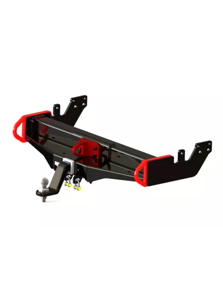 Attelage spécifique avec carré 50mm intégré Toyota HZJ79 Double