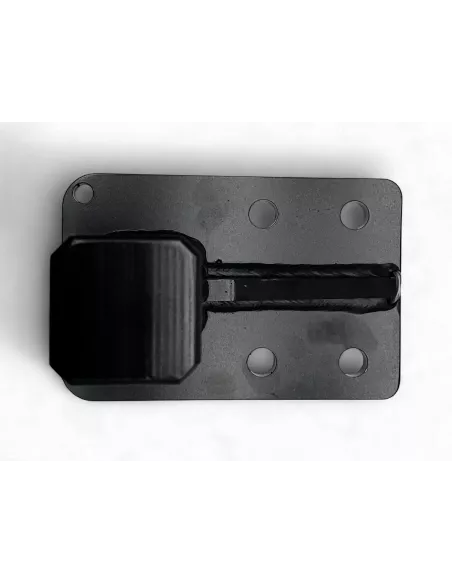 Entretoise homologuée avec rattrapage de jeu carré 2" attelage plaque