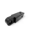 Barre attelage remorquage 50mm acier 5T pour fixation manille de