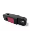 Barre attelage remorquage 50mm acier 5T pour fixation manille de