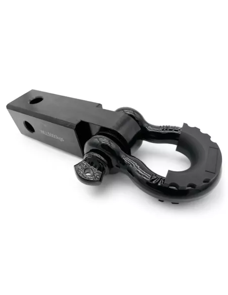 Barre attelage remorquage 50mm acier avec manille de traction 4.7T -