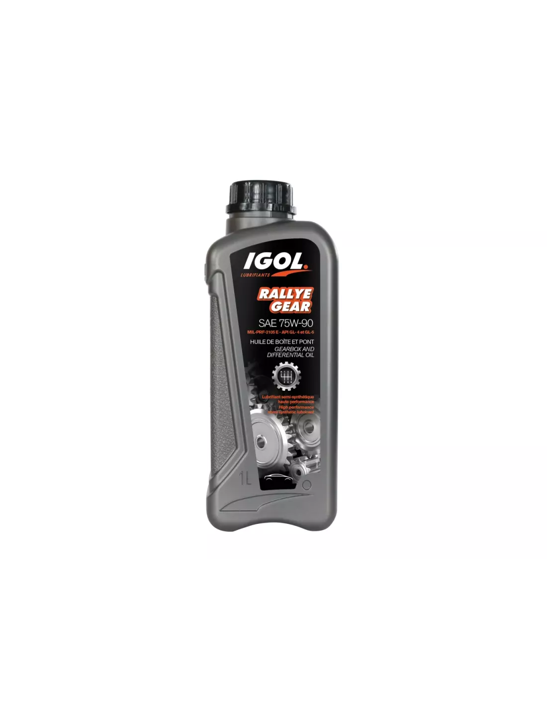 Huile transmission IGOL 75W90 - Bidon 1L IGOL - accessoire 4x4