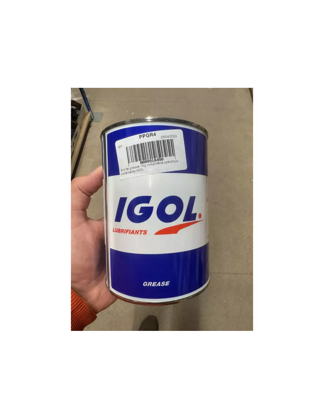 Pot de graisse 1Kg molybdène spécifique roulements IGOL IGOL -