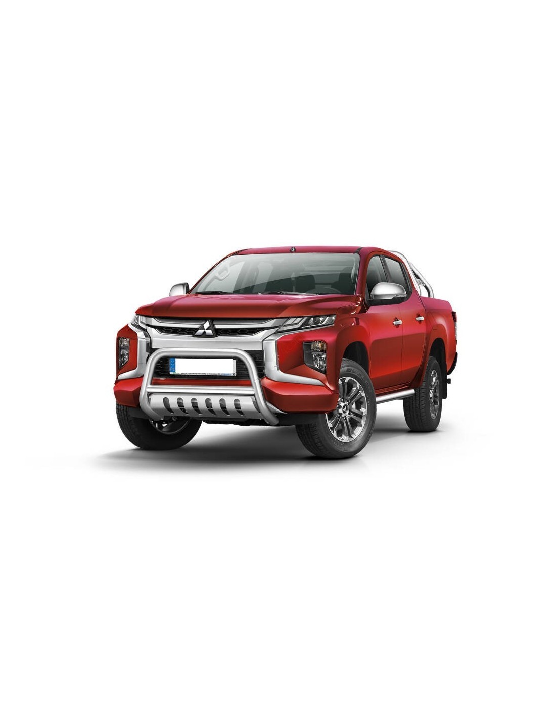 Pare buffle avec plaque de protection pour Mitsubishi L200