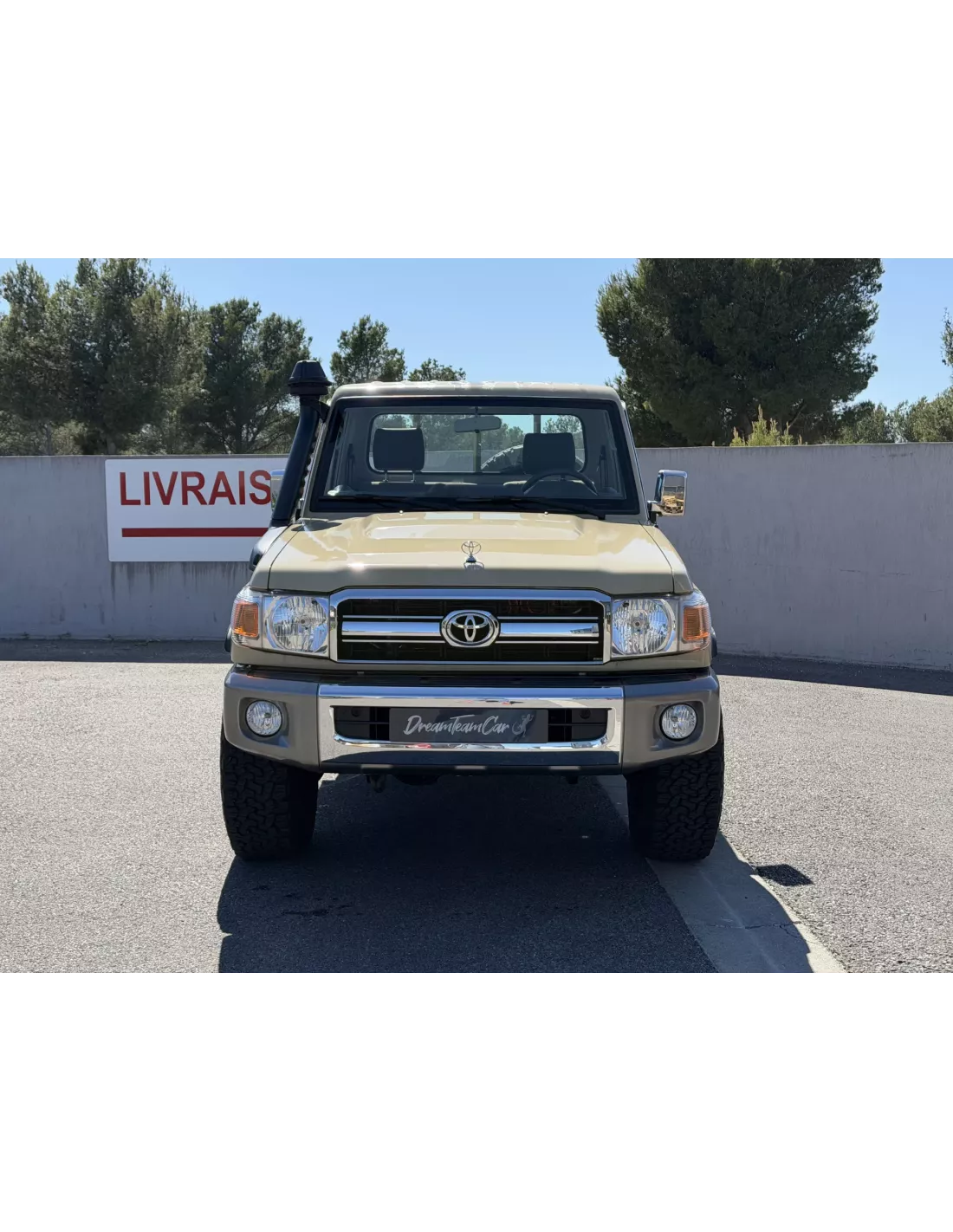 TOYOTA LC GRJ79 SIMPLE CAB BEIGE - accessoire 4x4