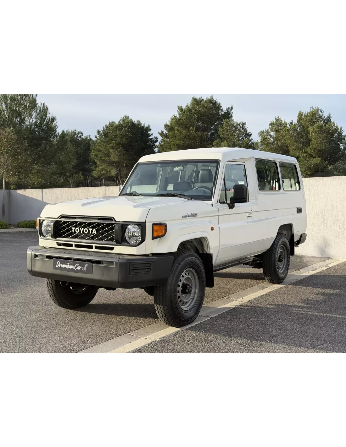 TOYOTA GRJ78 BVM BLANC INTERIEUR GRIS - accessoire 4x4