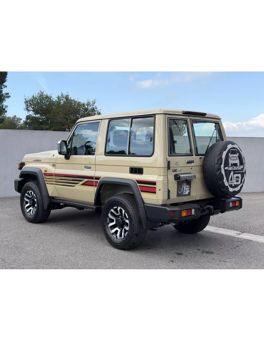 Toyota Land Cruiser 2020-2025 GRJ71 V6 4.0L 228cv 40ème anniversaire -