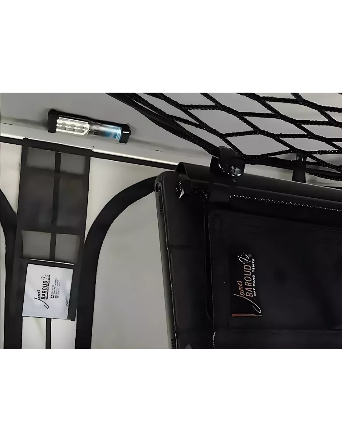 Pochette vide poche intérieur tente de toit Evasion Grand Raid JAMES