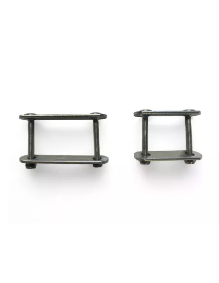 Patte de fixation entraxe 45mm HD en acier pour tente coque rigide