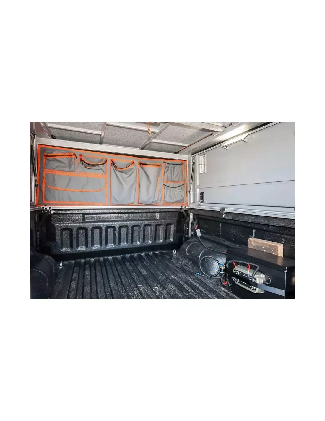 Sac en toile coté cabine Hard Top camper Toyota HZJ79 Alu-Cab ALU CAB