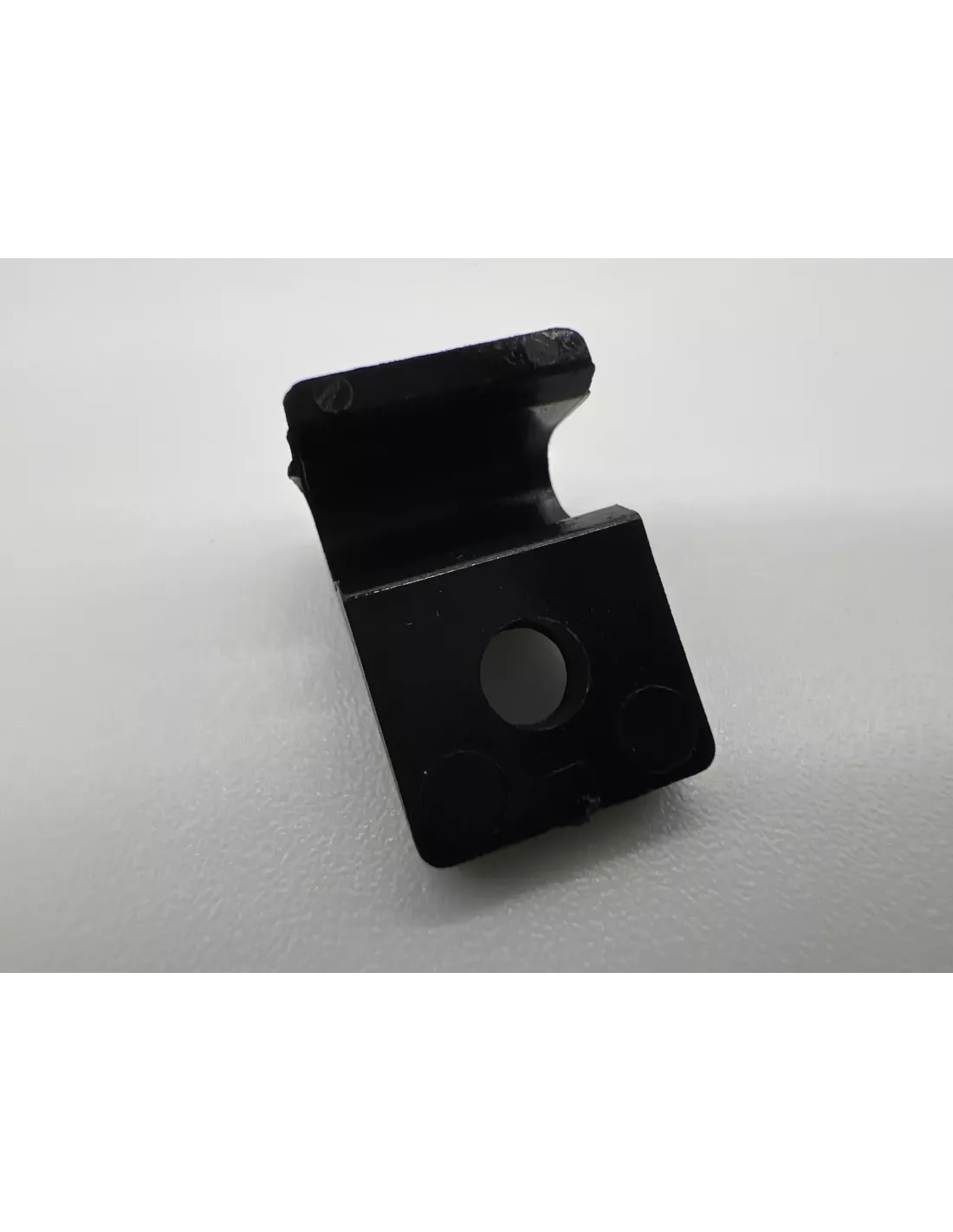 Filet de rangement avec cadre acier noir 500x200mm - avec cavaliers