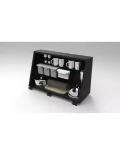 Ensemble de cuisine noir universel 750mm pour compartiments latéraux 2