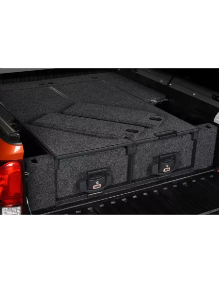 Habillages latéraux tiroirs ARB Land Cruiser HDJ100 avec double clim