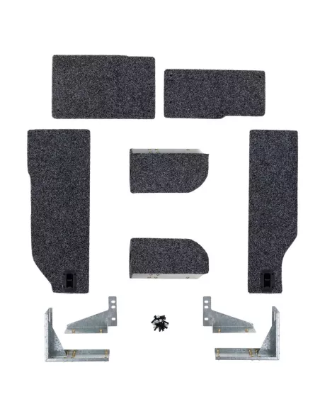 Habillages latéraux tiroirs ARB Land Cruiser HDJ100 avec double clim
