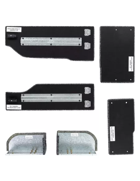 Habillages latéraux tiroirs ARB Land Cruiser HDJ100 avec double clim
