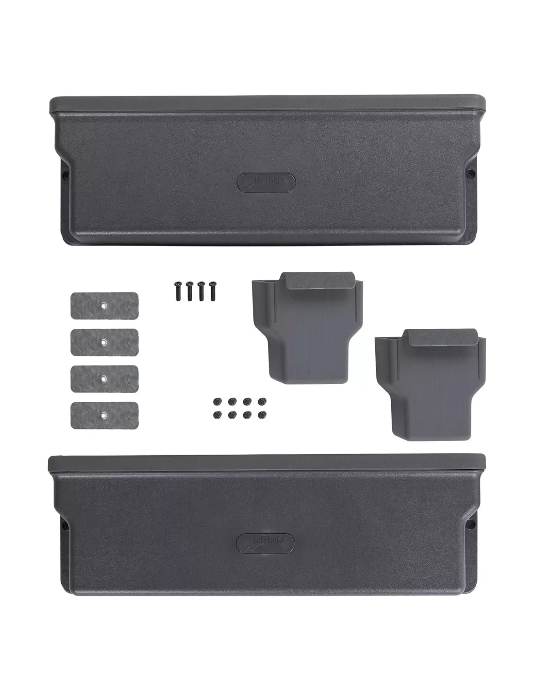 MOULDED DOOR POCKETS (PR) GREY ARB - accessoire 4x4