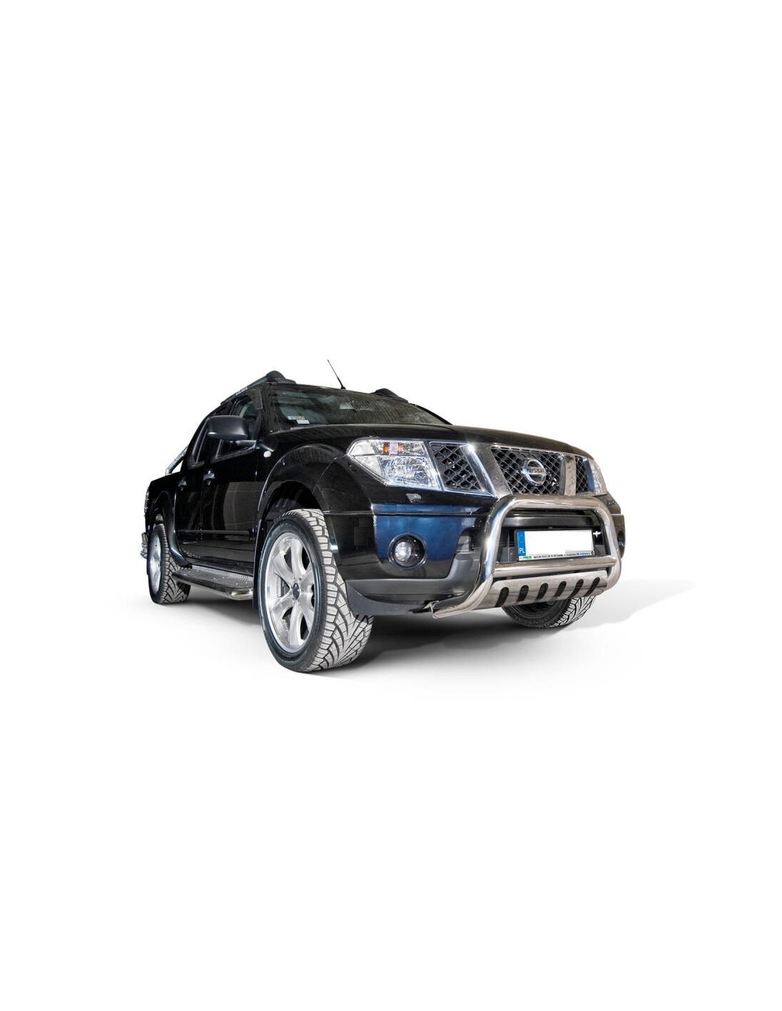 Pare buffle avec plaque de protection pour Nissan Navara