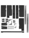 Kit Finition Tiroir ARB Ford Ranger 2020-2023+ double cab (sans tubeli