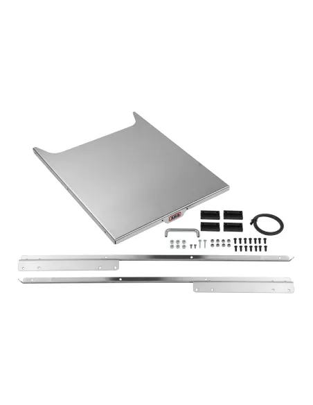 ARB - Tablette Inox Coulissante pour Tiroir RD1355 - Dim 499x442x19mm