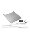ARB - Tablette Inox Coulissante pour Tiroir RD1355 - Dim 499x442x19mm