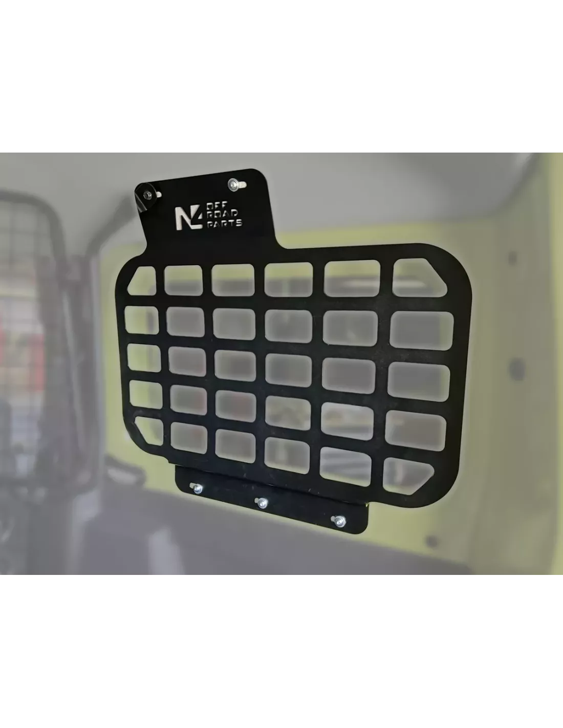 Kit supports accessoires MOLLE intérieur vitres arrière Suzuki Jimny