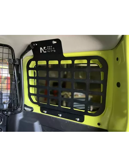 Kit supports accessoires MOLLE intérieur vitres arrière Suzuki Jimny