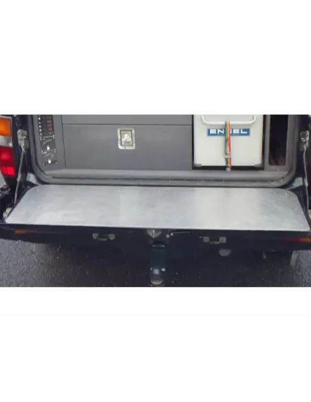 Protection de hayon en aluminium de 2.5mm pour Toyota Land Cruiser