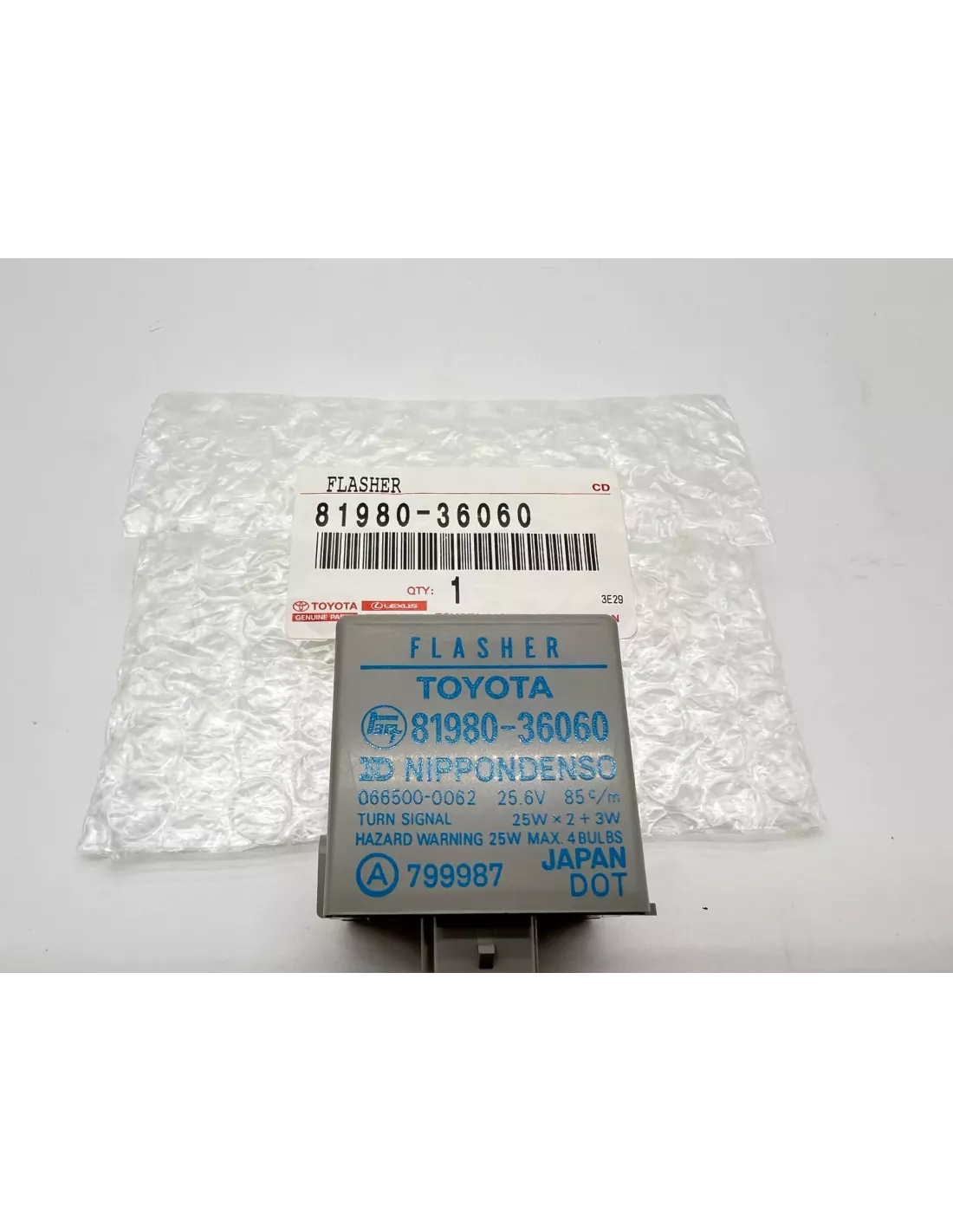 Relais centrale clignotante 24V BJ4 BJ7 1980+ TOYOTA - accessoire 4x4