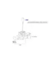 Pommeau de levier boite de vitesses automatique KDJ15 TOYOTA -