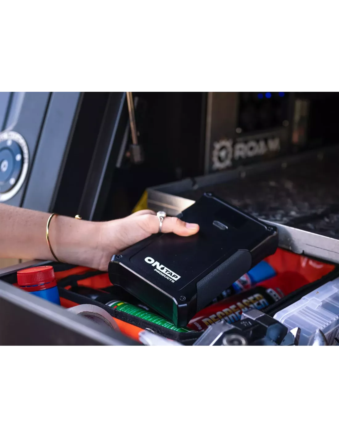 Batterie externe power bank multi fonctions Ontap 9 6 Ah