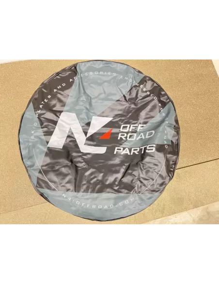 Cache couvre roue noir logo Ø83 cm pour pneu en 285/70x17