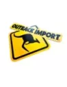 Panneau métal signalétique OUTBACK IMPORT OUTBACK IMPORT - accessoire