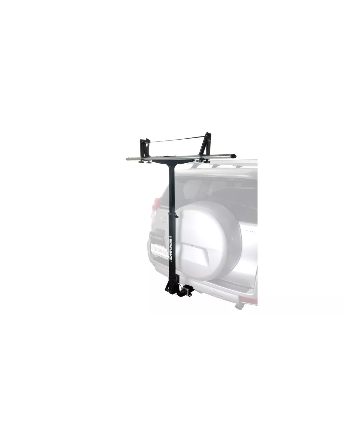 T LOAD lève kayak sur attelage carré Hitch Mount avec kit sangle RTLK