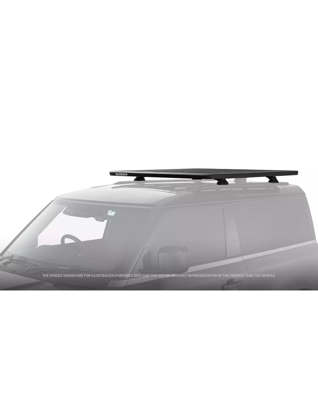 Kit galerie Rhino Rack Pioneer 6 1300x1240mm avec pieds RCL-RCH Land