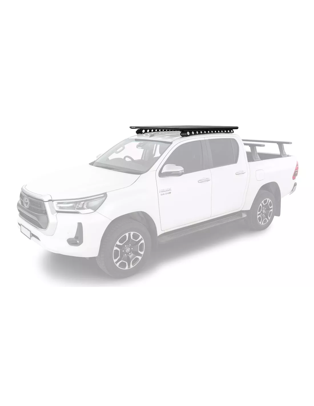 Kit galerie Rhino Rack Pioneer 6 1500x1240mm avec Backbone Toyota