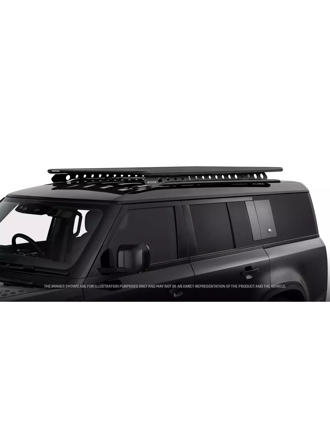 Kit galerie Rhino Rack Pioneer 6 2100x1240mm avec Backbone Land Rover