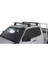 Kit 2 barres de toit Heavy Duty noire 1250mm série 2500 RHINO RACK -