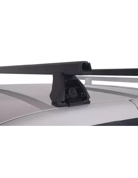 Kit 2 barres de toit Heavy Duty noire 1250mm série 2500 RHINO RACK -