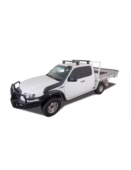 Kit 2 barres de toit Heavy Duty noire 1250mm série 2500 RHINO RACK -